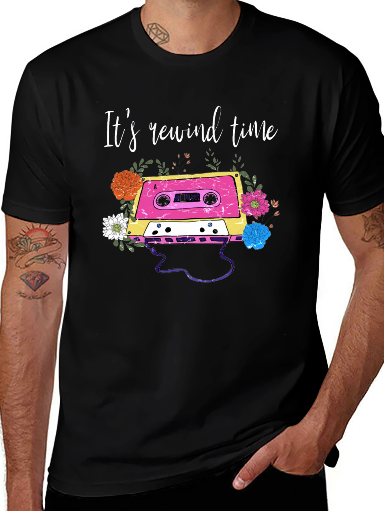 Its Rewind Time Graphic Tee