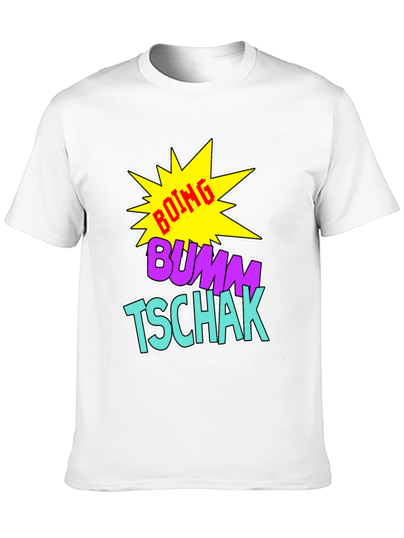 Boing Bumm Tschak Black Graphic Tee