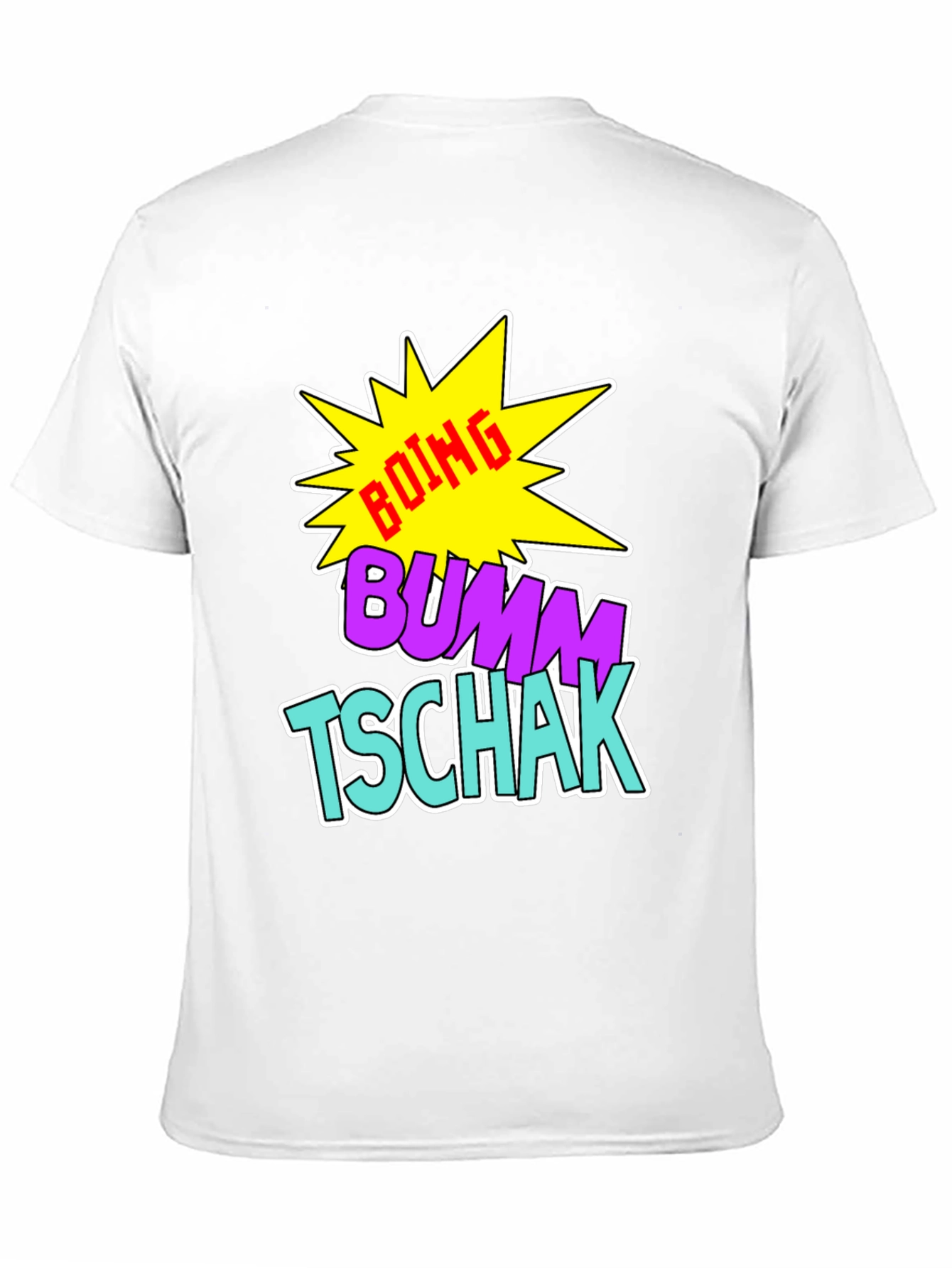 Boing Bumm Tschak Black Graphic Tee
