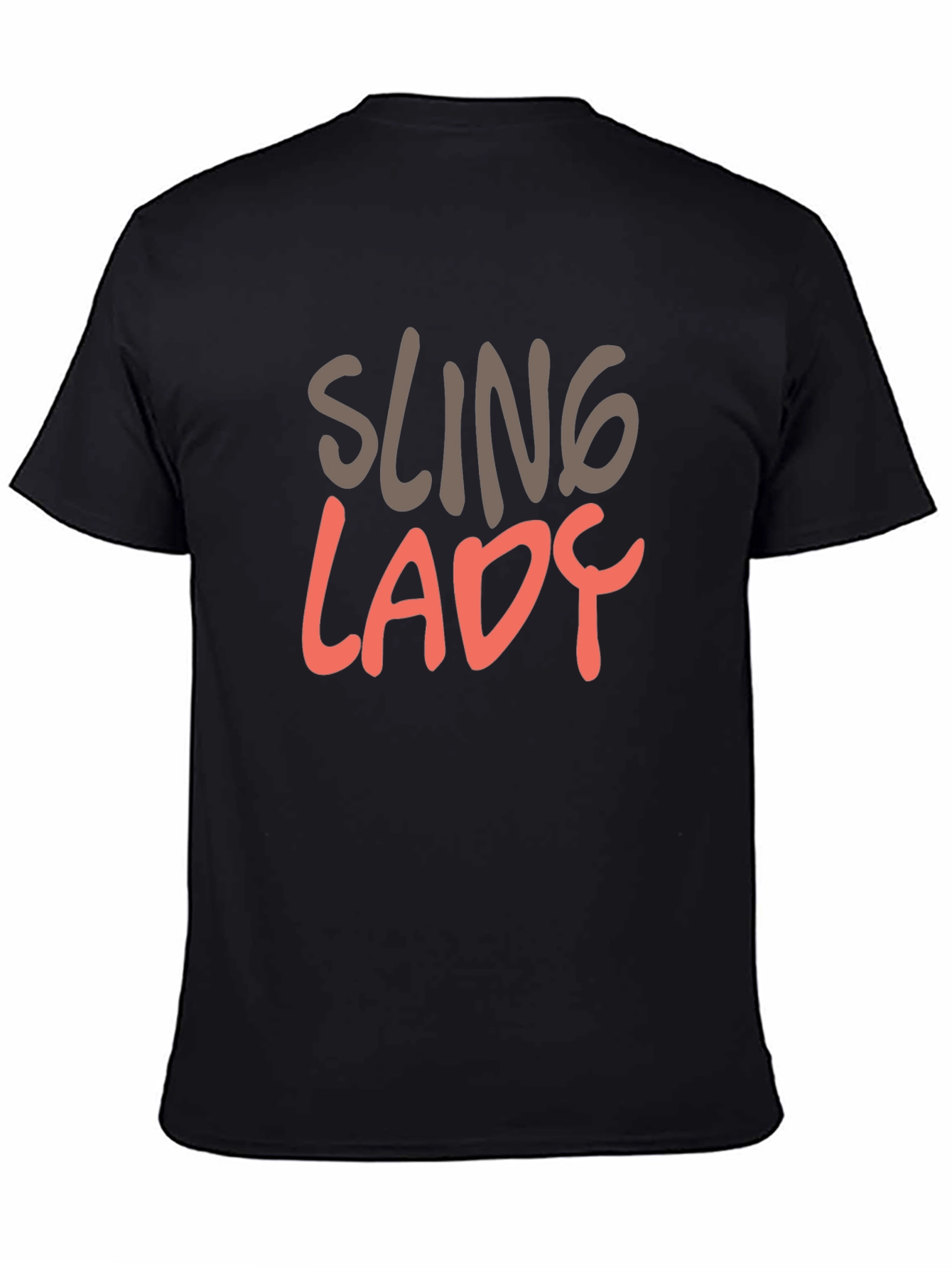 Sling Lady Graphic Tee - Black