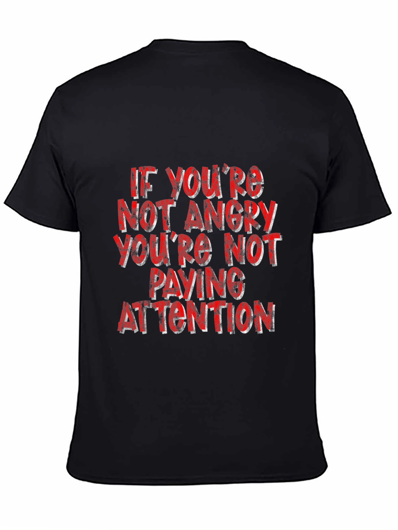 Angry Attention Graphic Tee