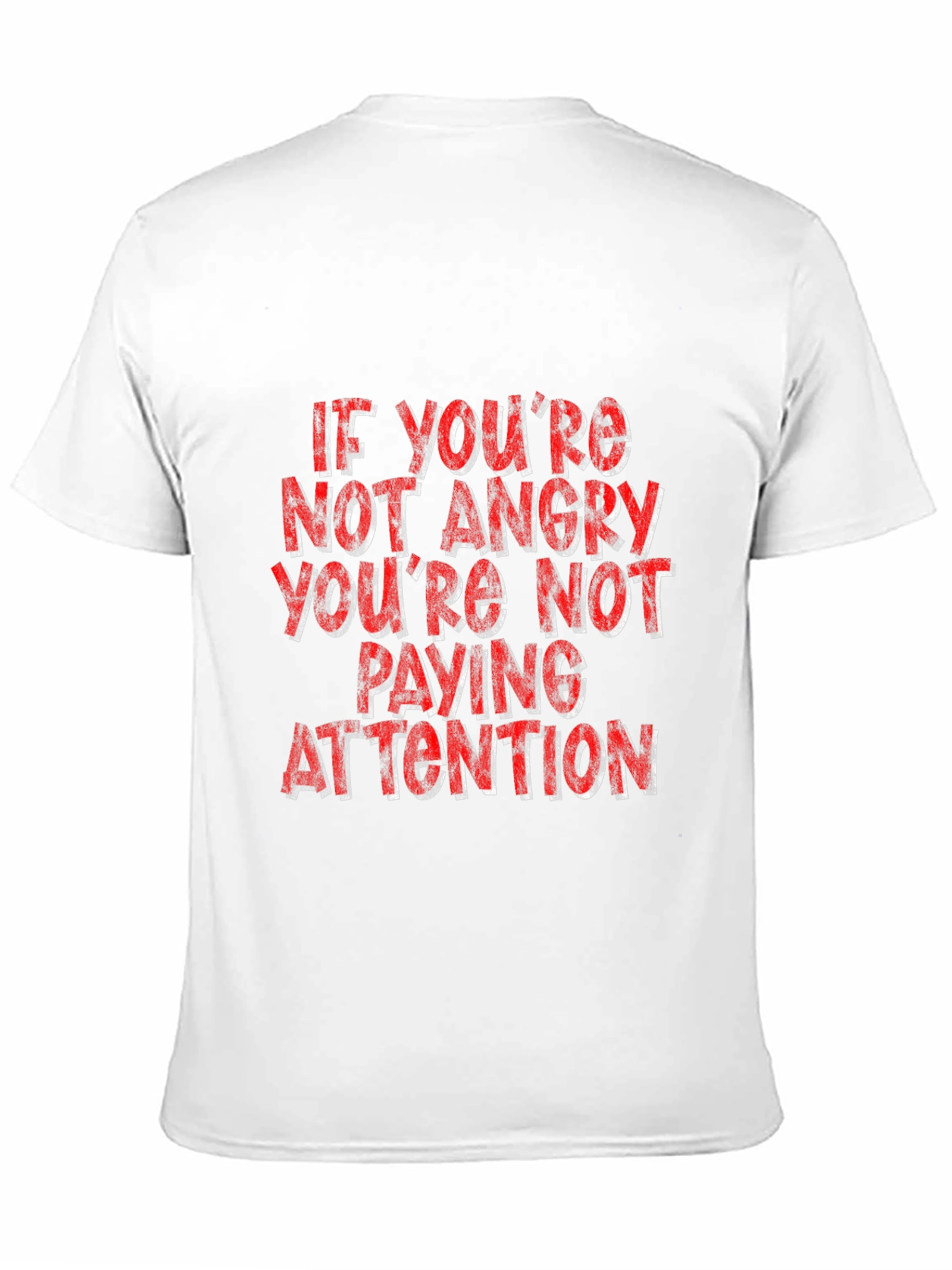Angry Attention Graphic Tee