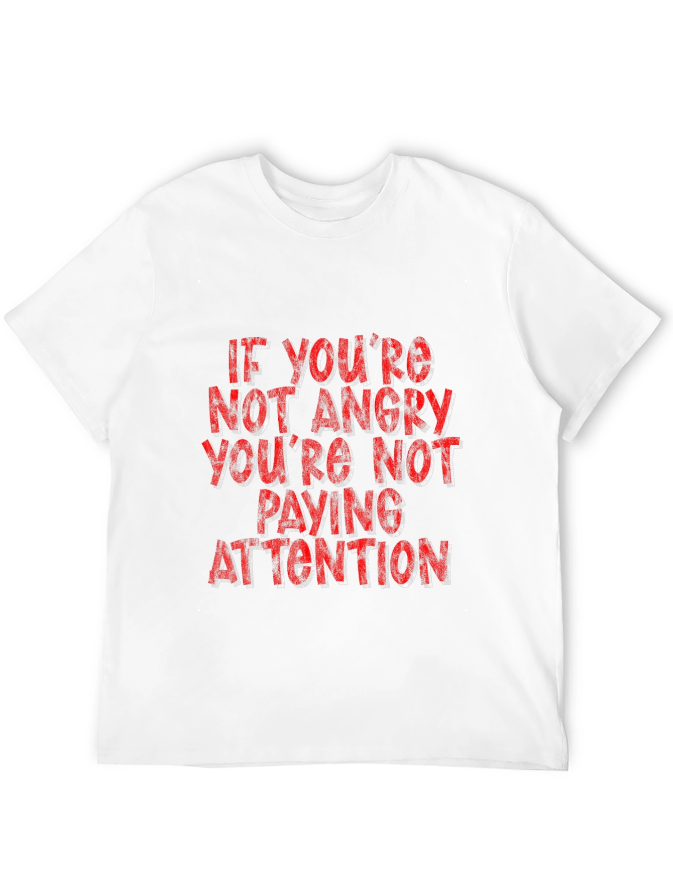 Angry Attention Graphic Tee