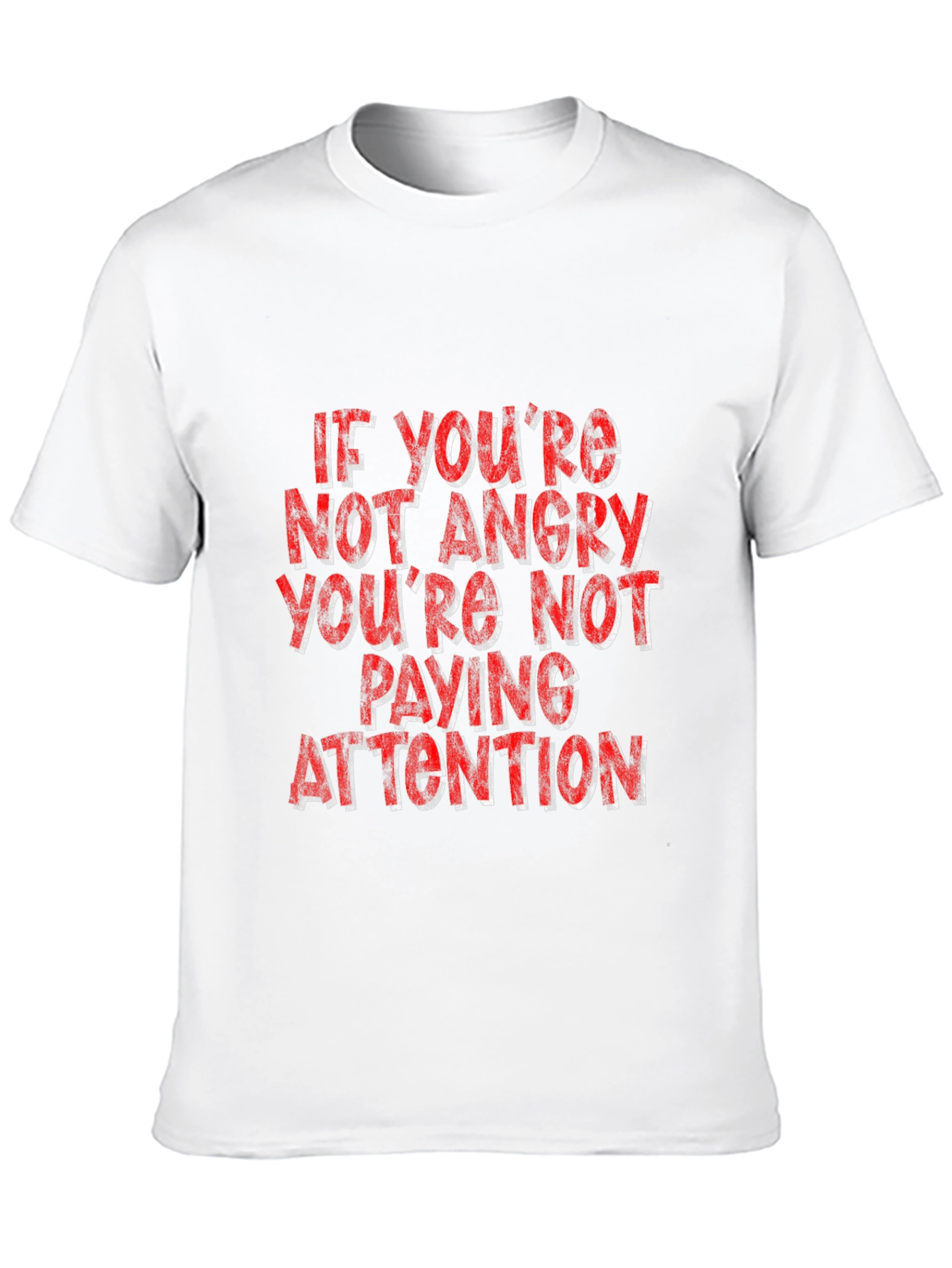 Angry Attention Graphic Tee