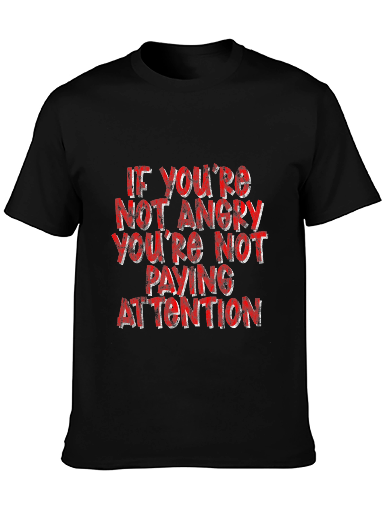 Angry Attention Graphic Tee