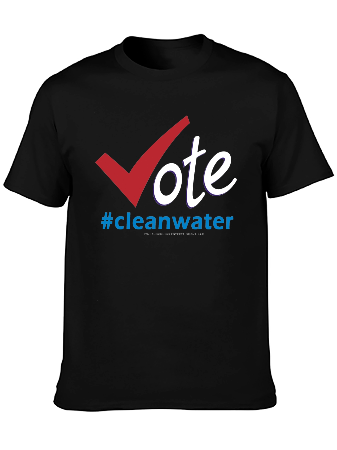 Vote Clean Water T-Shirt - Environmental Awareness