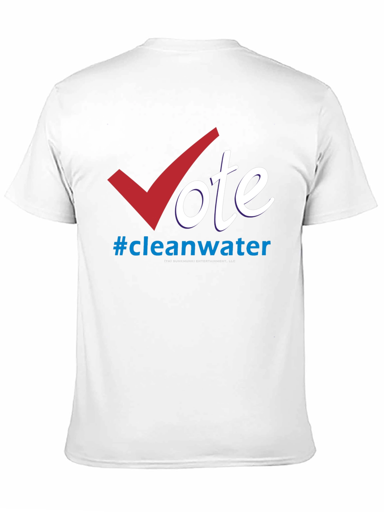 Vote Clean Water T-Shirt - Environmental Awareness