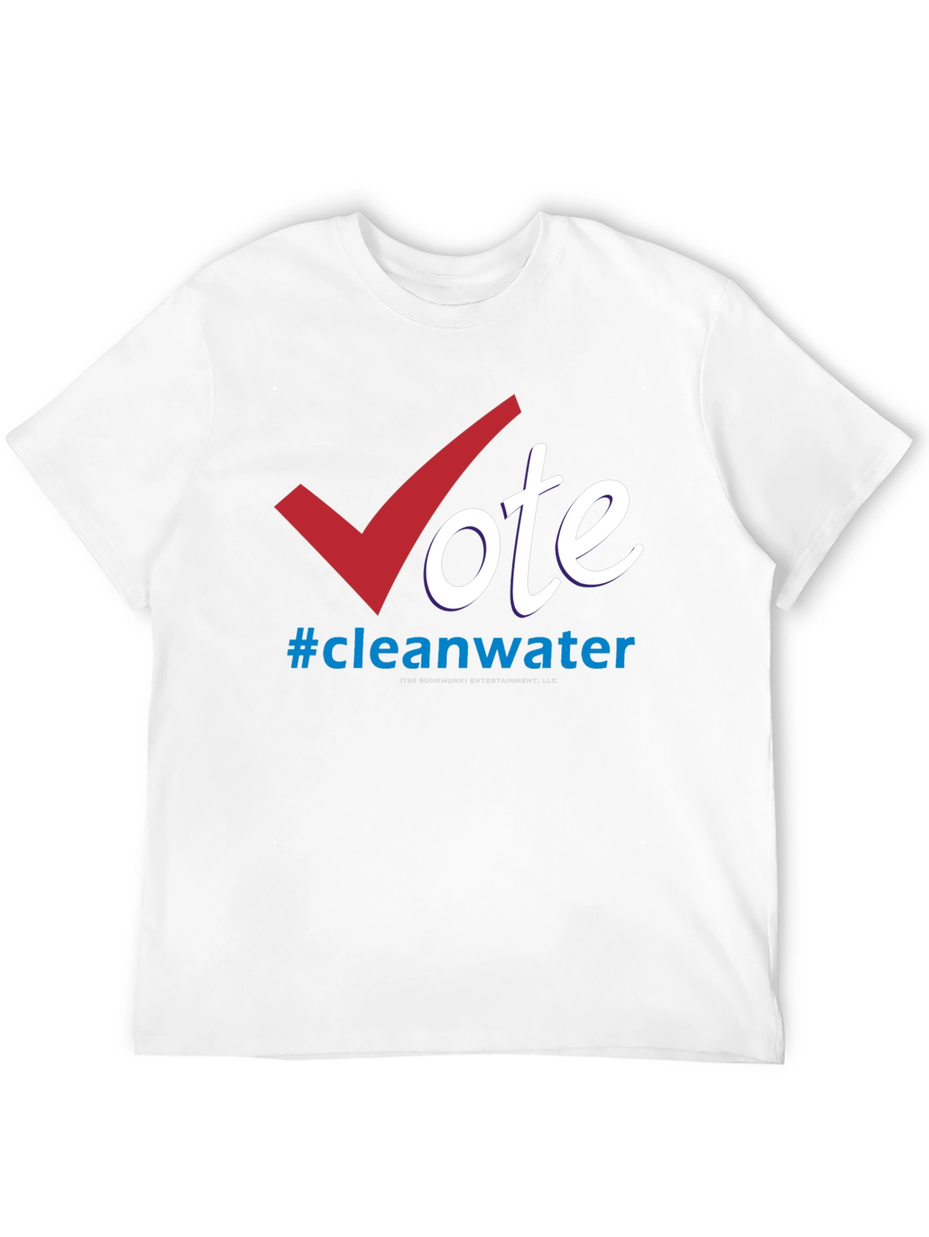 Vote Clean Water T-Shirt - Environmental Awareness