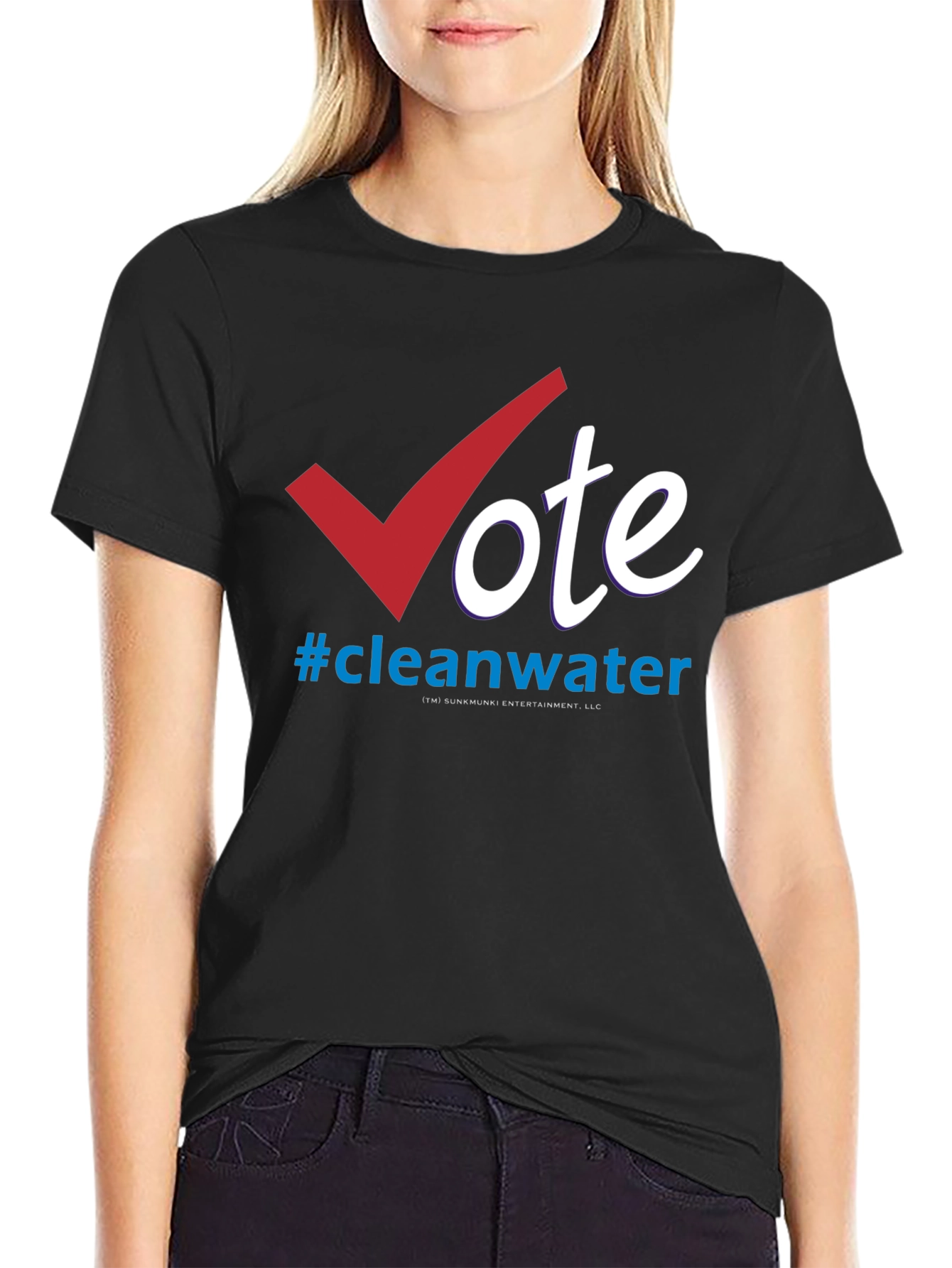 Vote Clean Water T-Shirt - Environmental Awareness