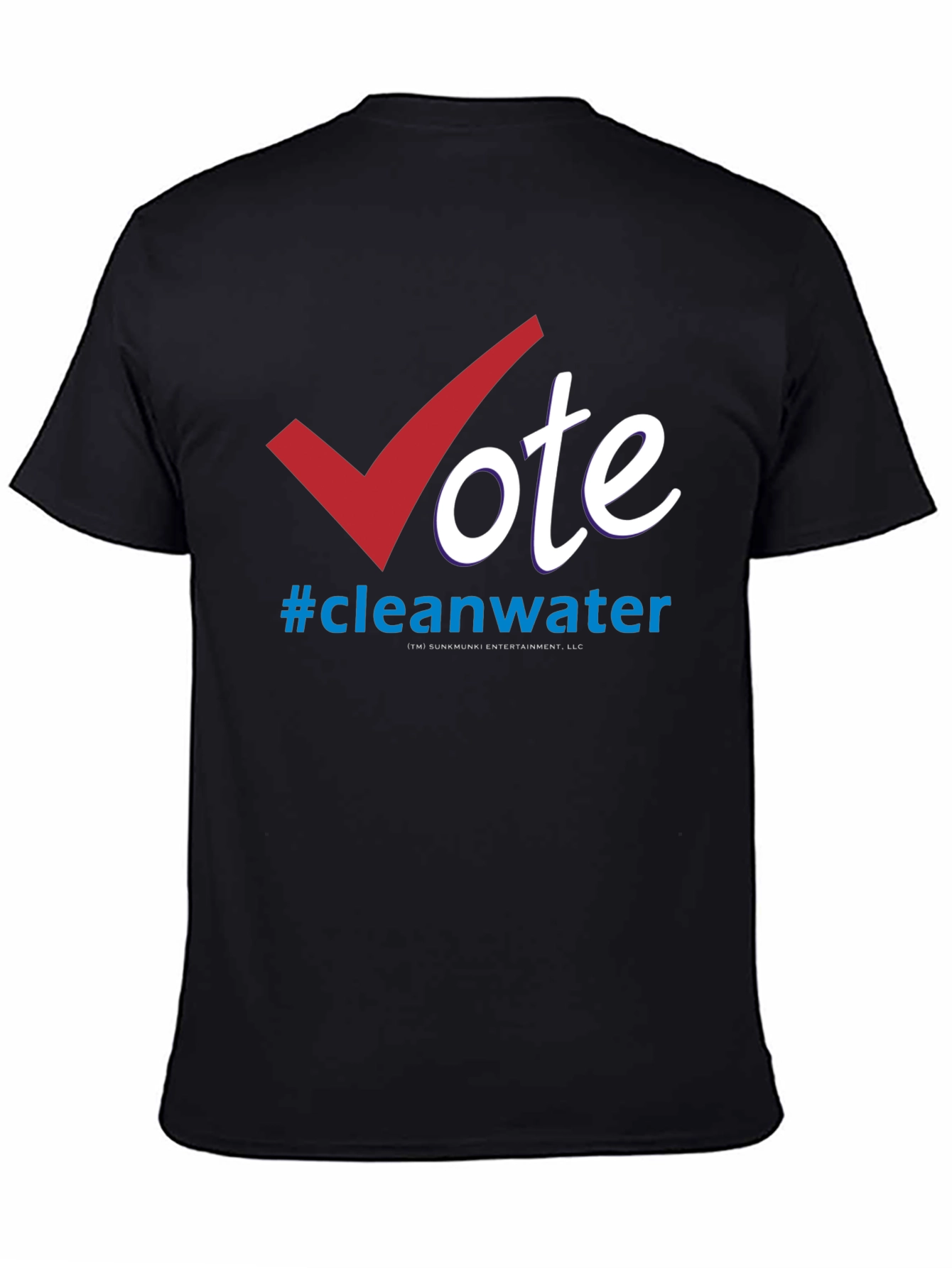 Vote Clean Water T-Shirt - Environmental Awareness