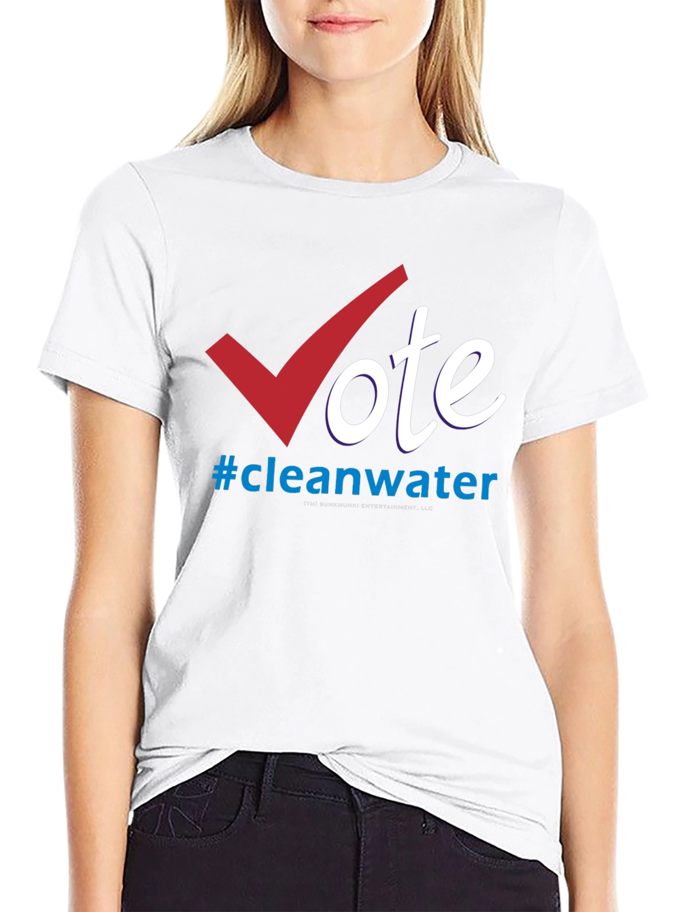 Vote Clean Water T-Shirt - Environmental Awareness