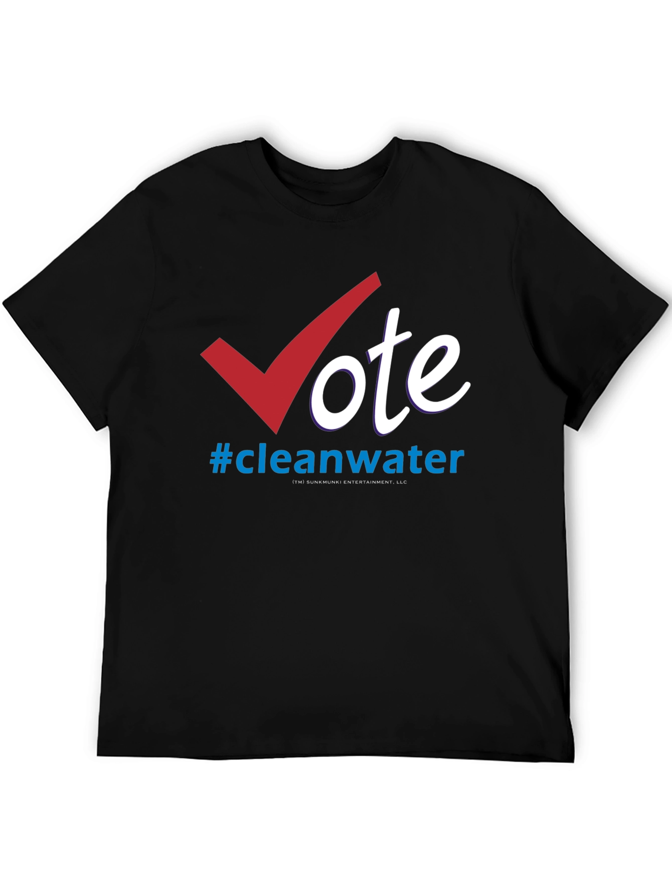 Vote Clean Water T-Shirt - Environmental Awareness