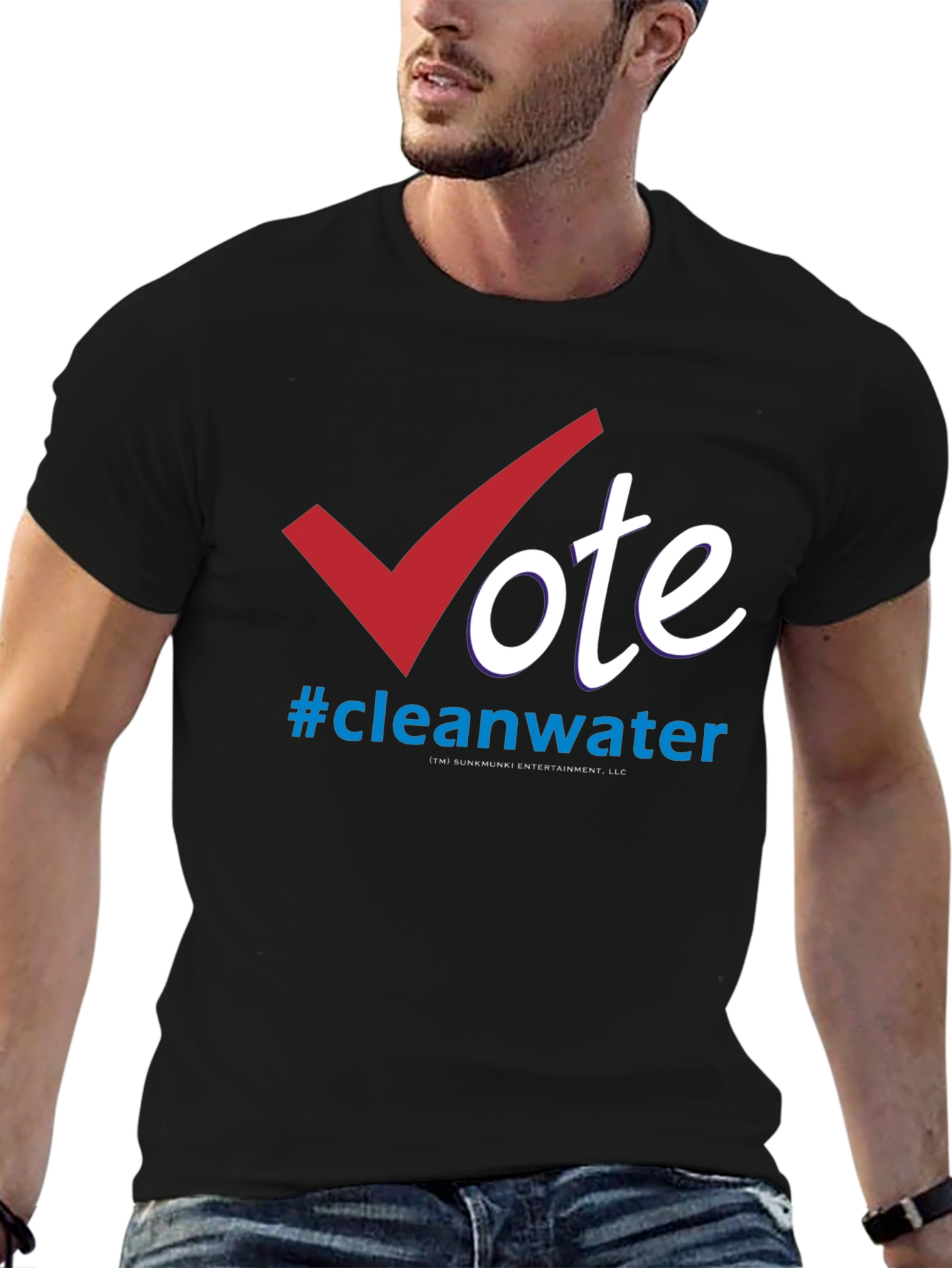 Vote Clean Water T-Shirt - Environmental Awareness