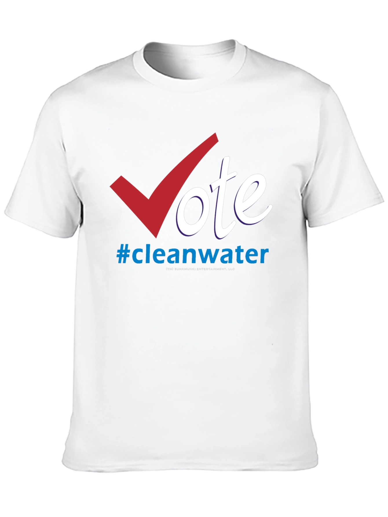 Vote Clean Water T-Shirt - Environmental Awareness