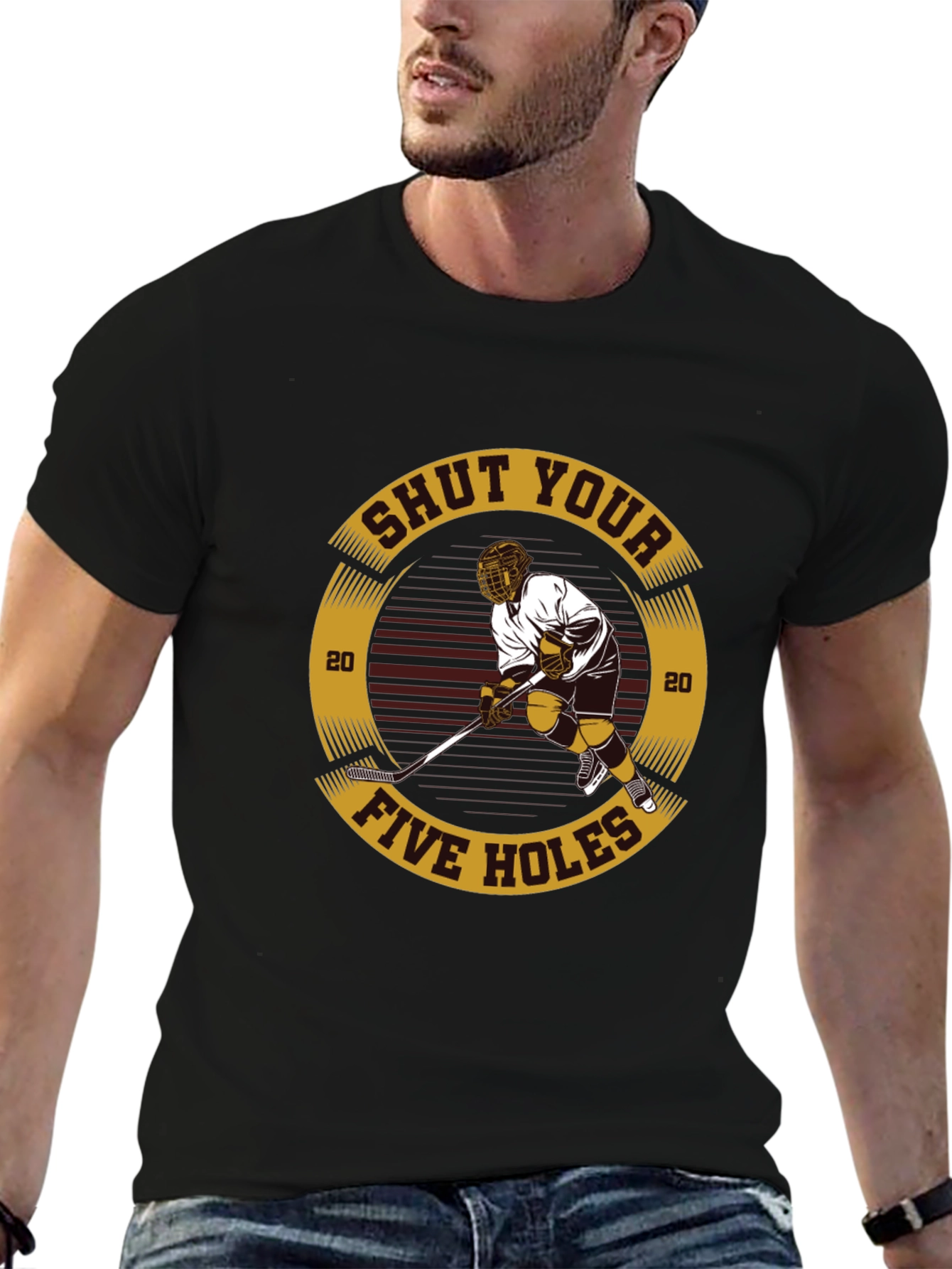 Shut Your Five Holes Hockey T-Shirt