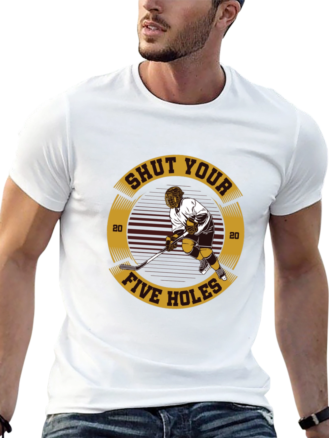 Shut Your Five Holes Hockey T-Shirt