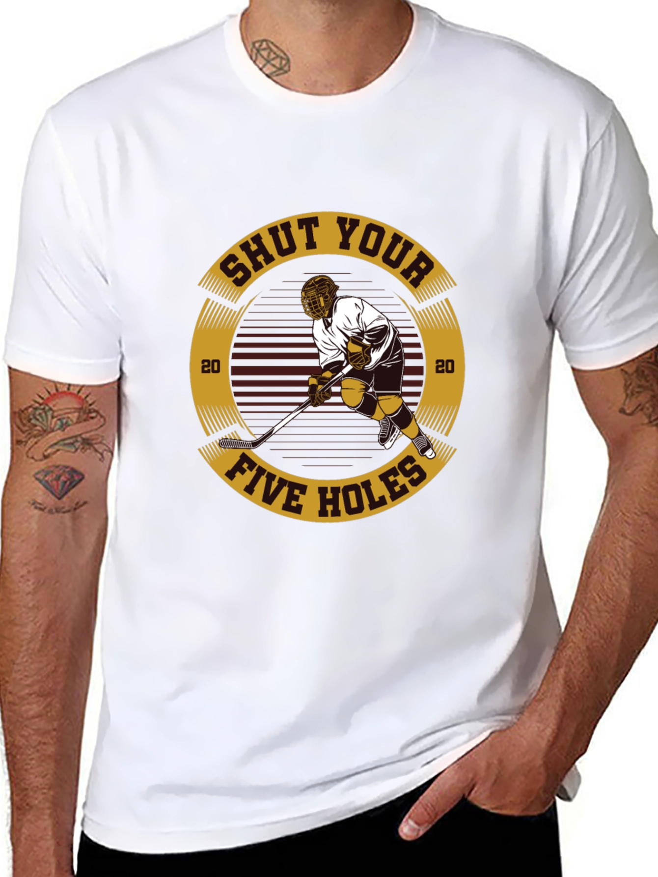 Shut Your Five Holes Hockey T-Shirt