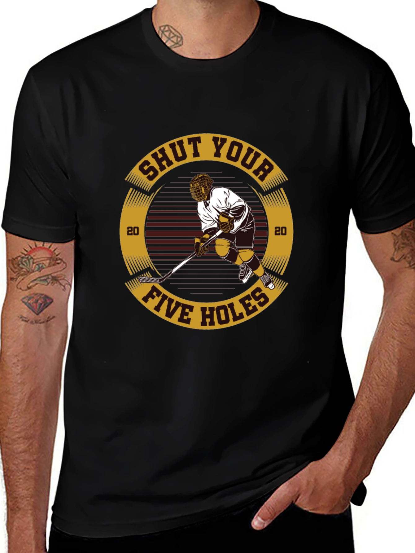 Shut Your Five Holes Hockey T-Shirt