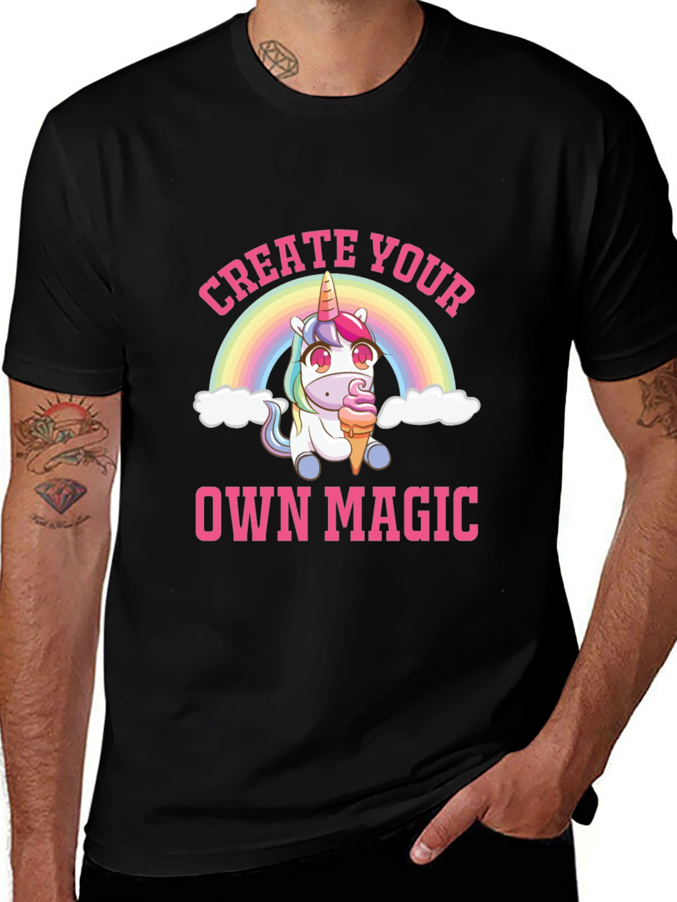 Create Your Own Magic Unicorn T-Shirt