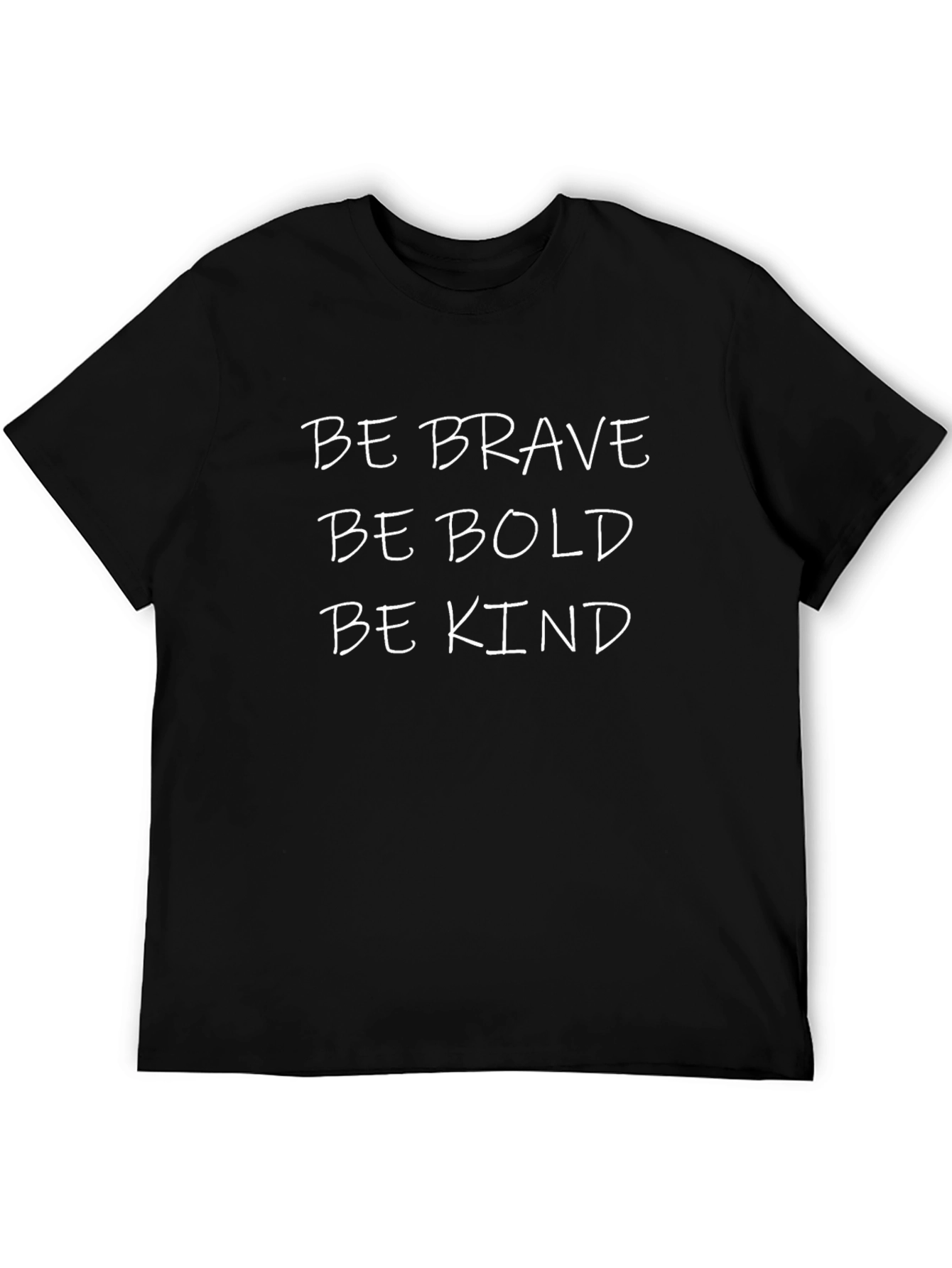 Be Brave Bold Kind Graphic Tee - Black