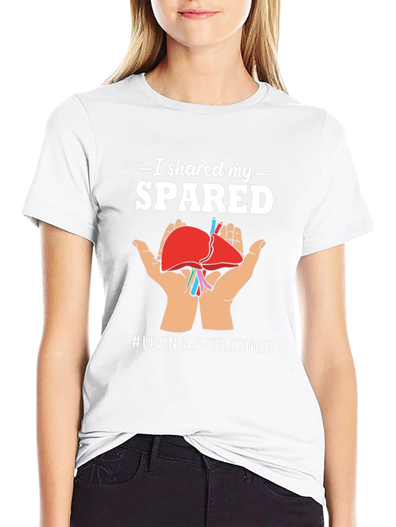 I Shared My Spared Liver Donor Awareness T-Shirt