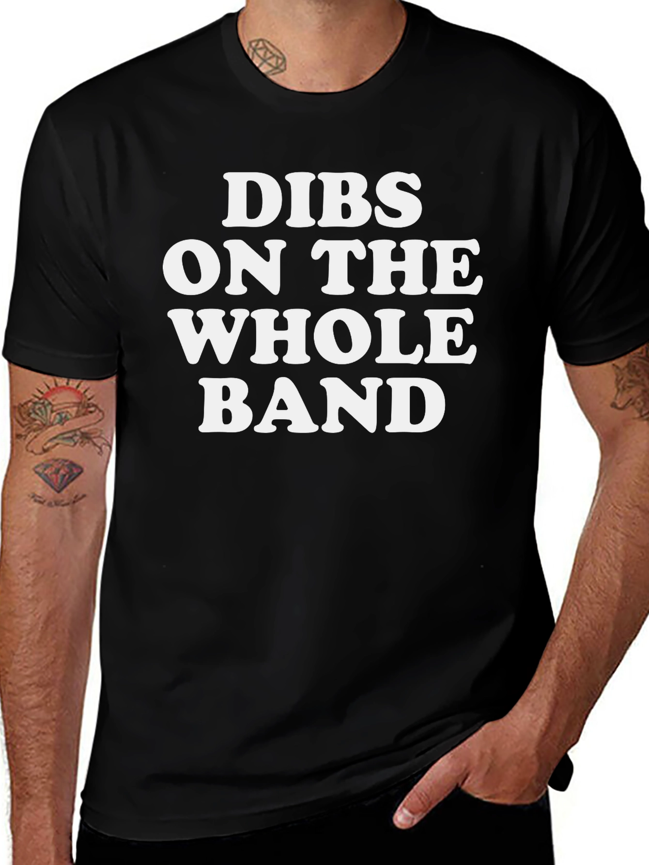 Dibs On The Whole Band Graphic Tee