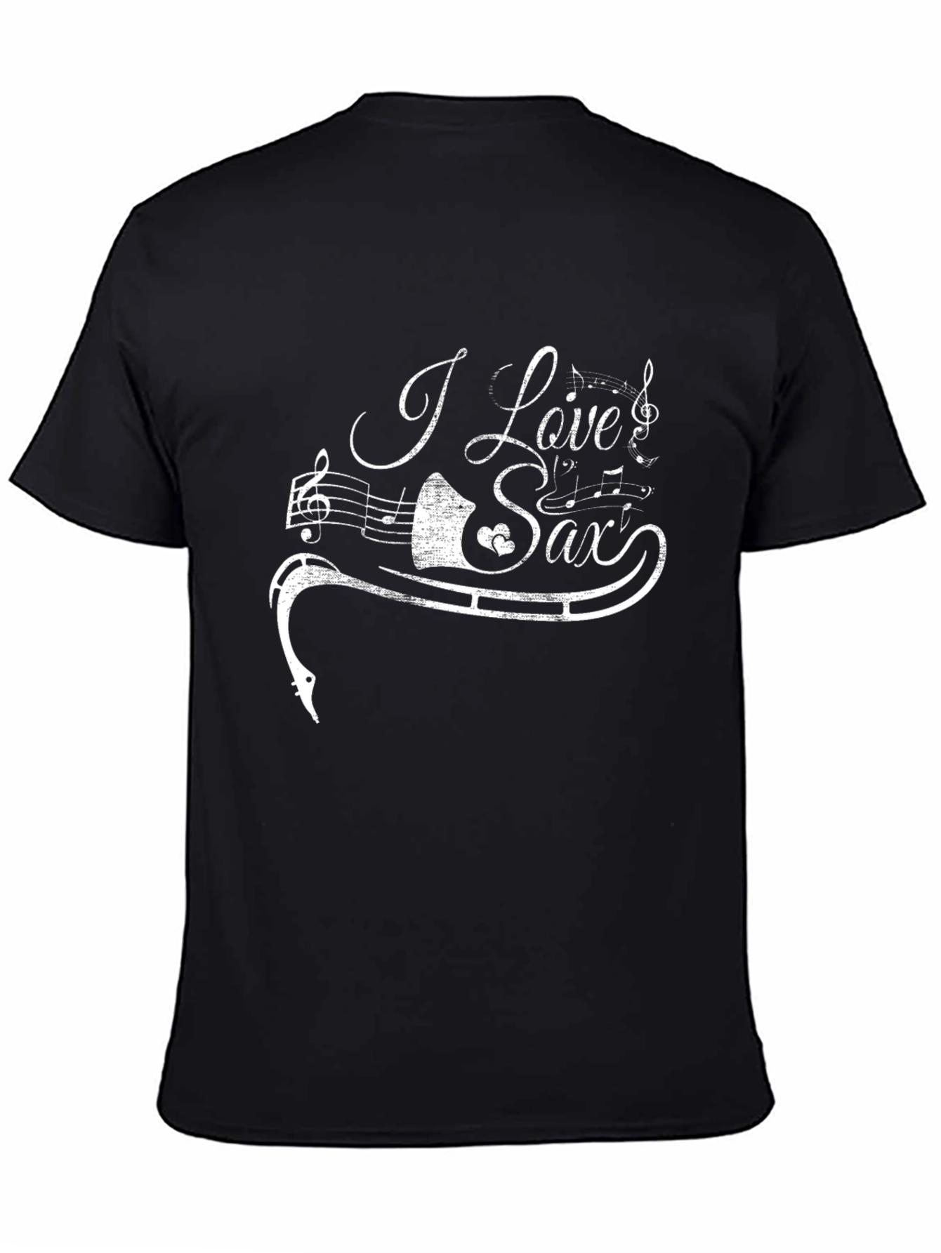 I Love Saxophone T-Shirt - Music Lover Tee