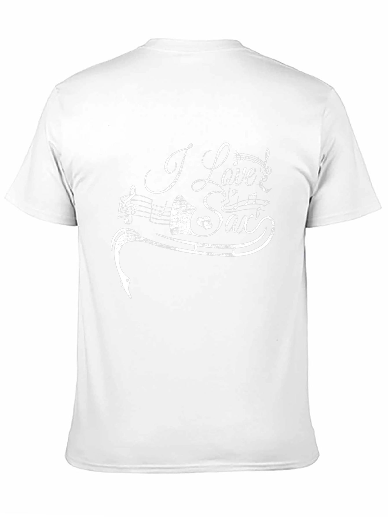 I Love Saxophone T-Shirt - Music Lover Tee