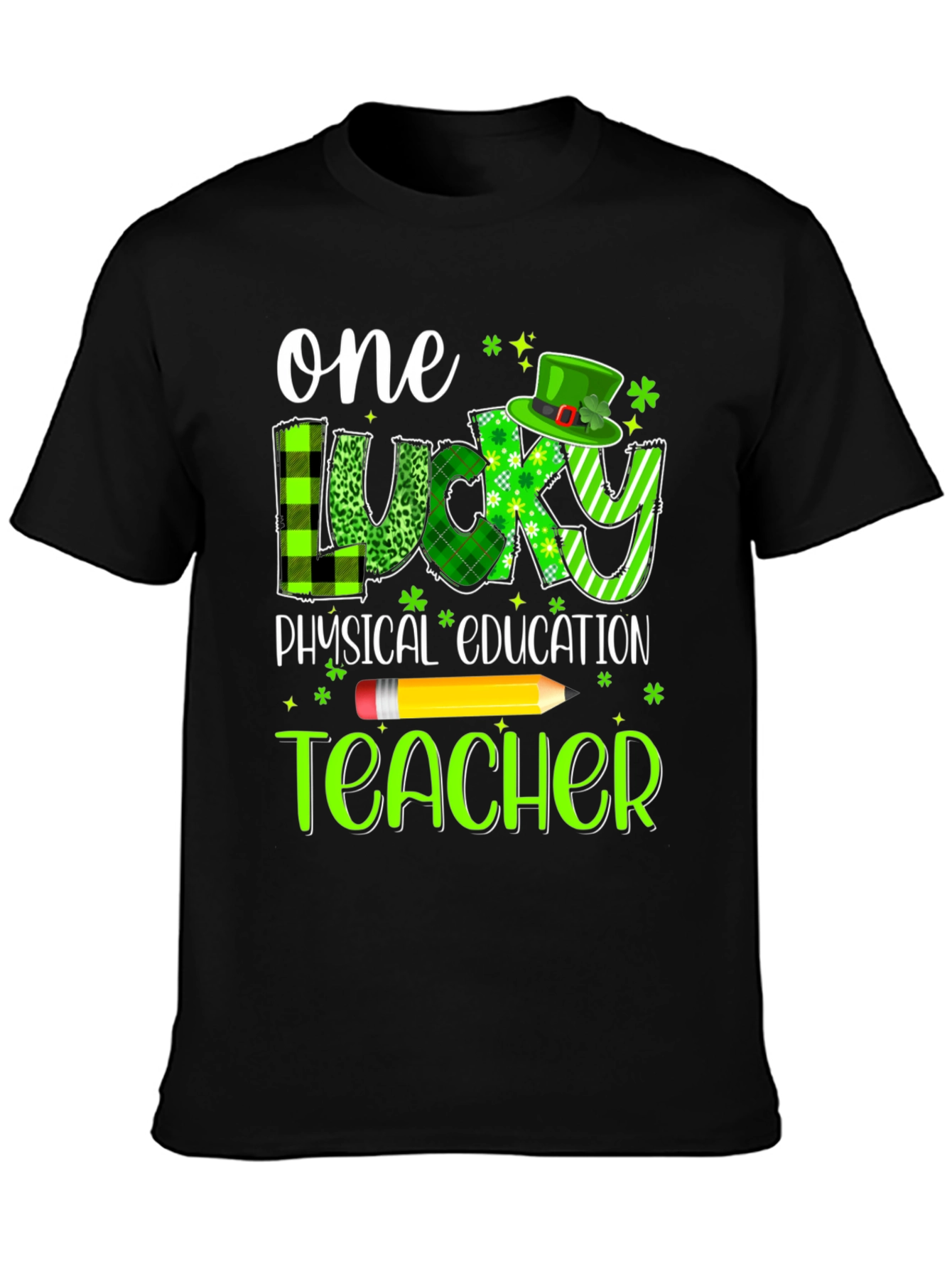 Lucky Physical Education Teacher St. Patricks Day Shirt