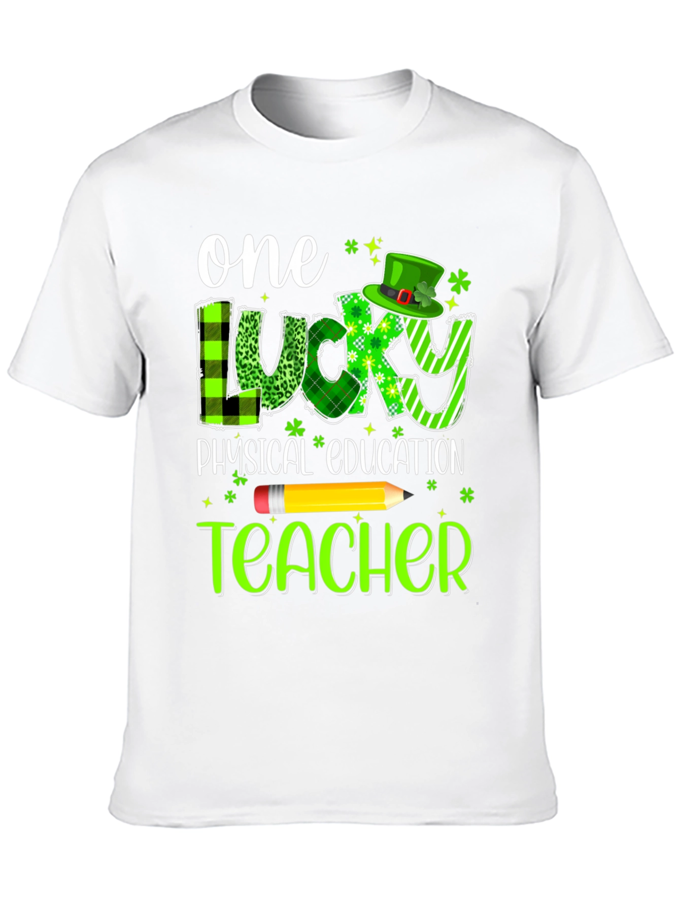 Lucky Physical Education Teacher St. Patricks Day Shirt