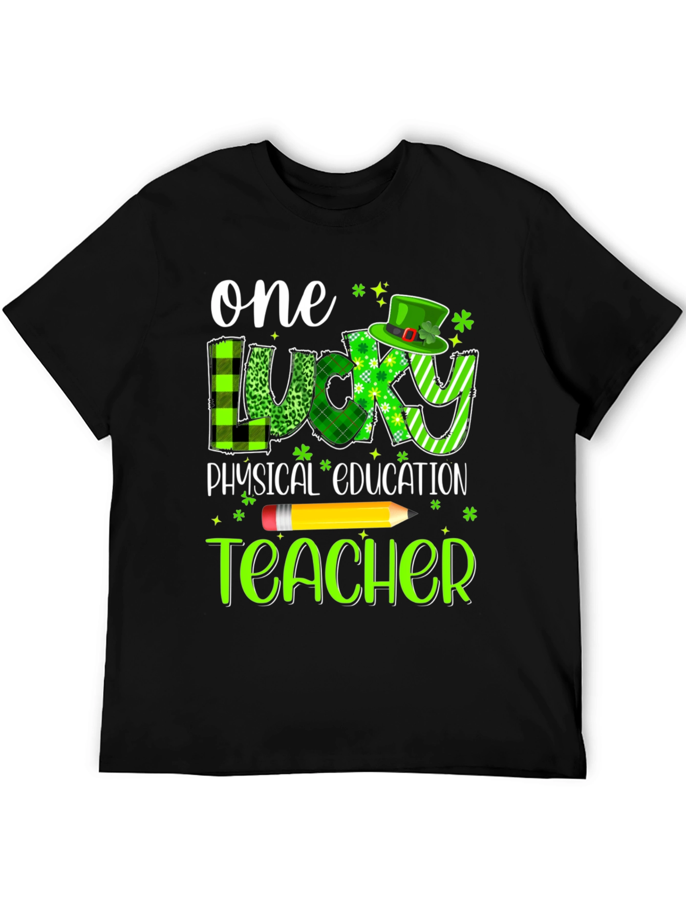 Lucky Physical Education Teacher St. Patricks Day Shirt