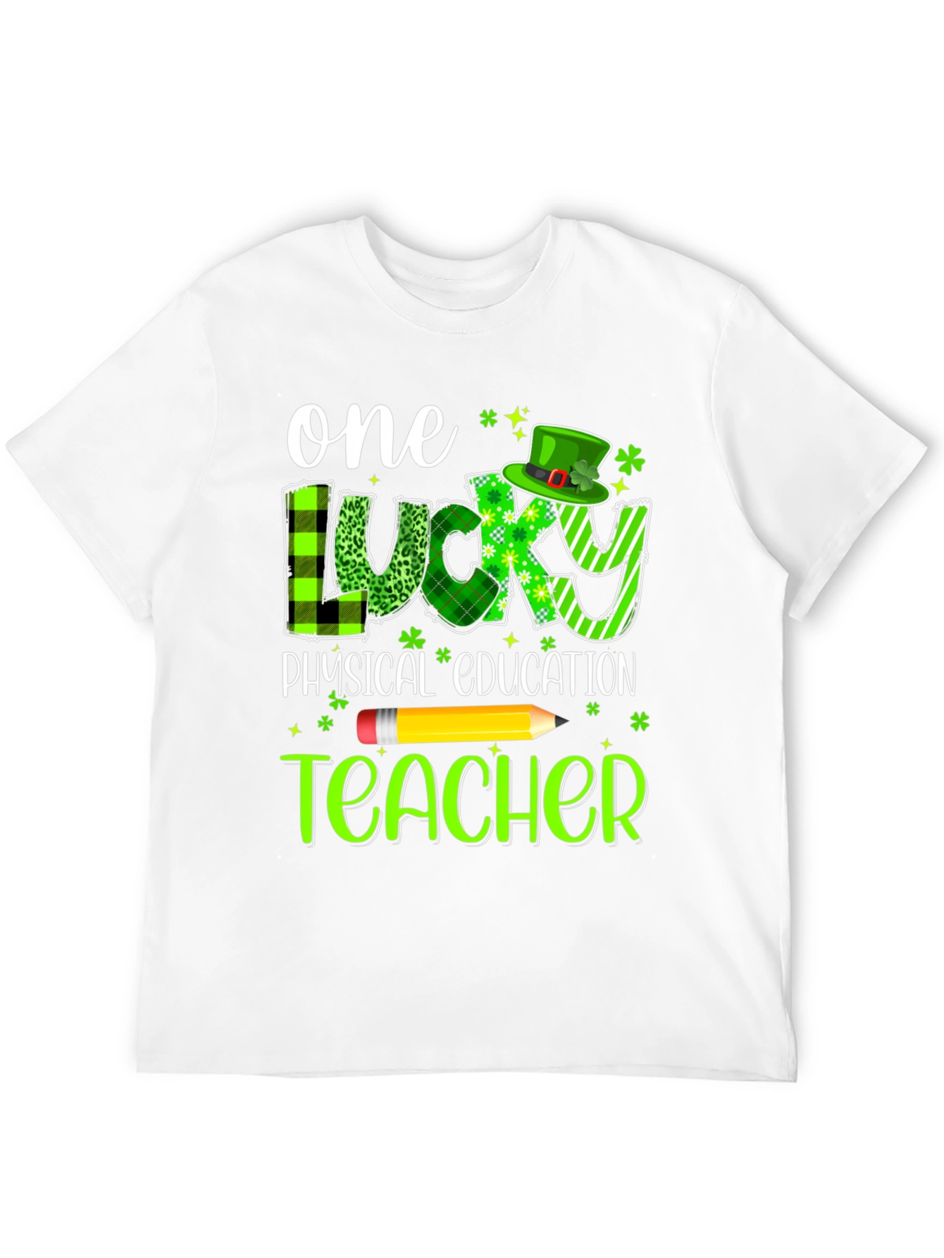 Lucky Physical Education Teacher St. Patricks Day Shirt