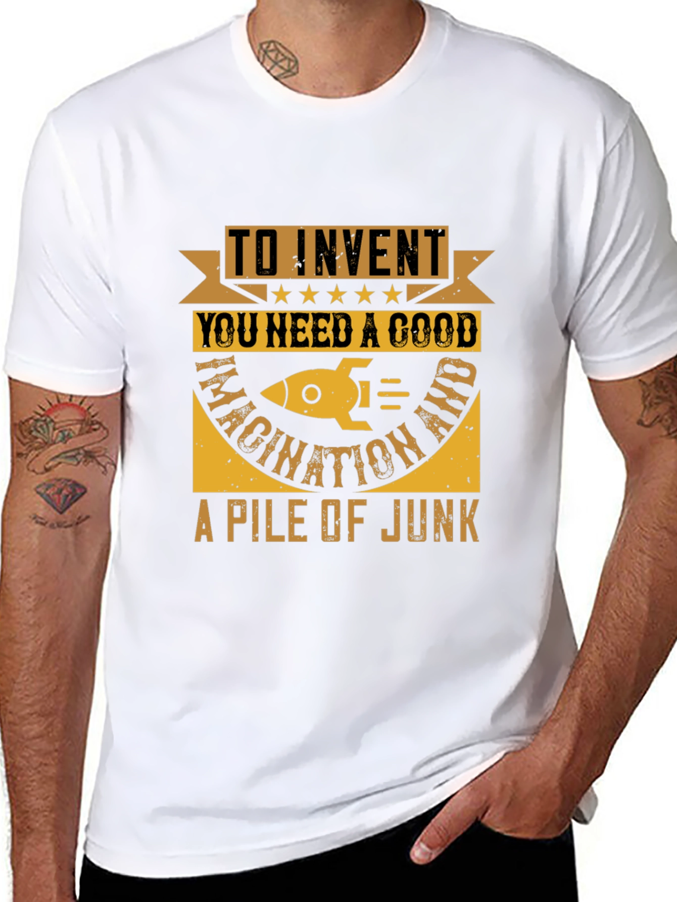 Invent with Imagination Graphic Tee
