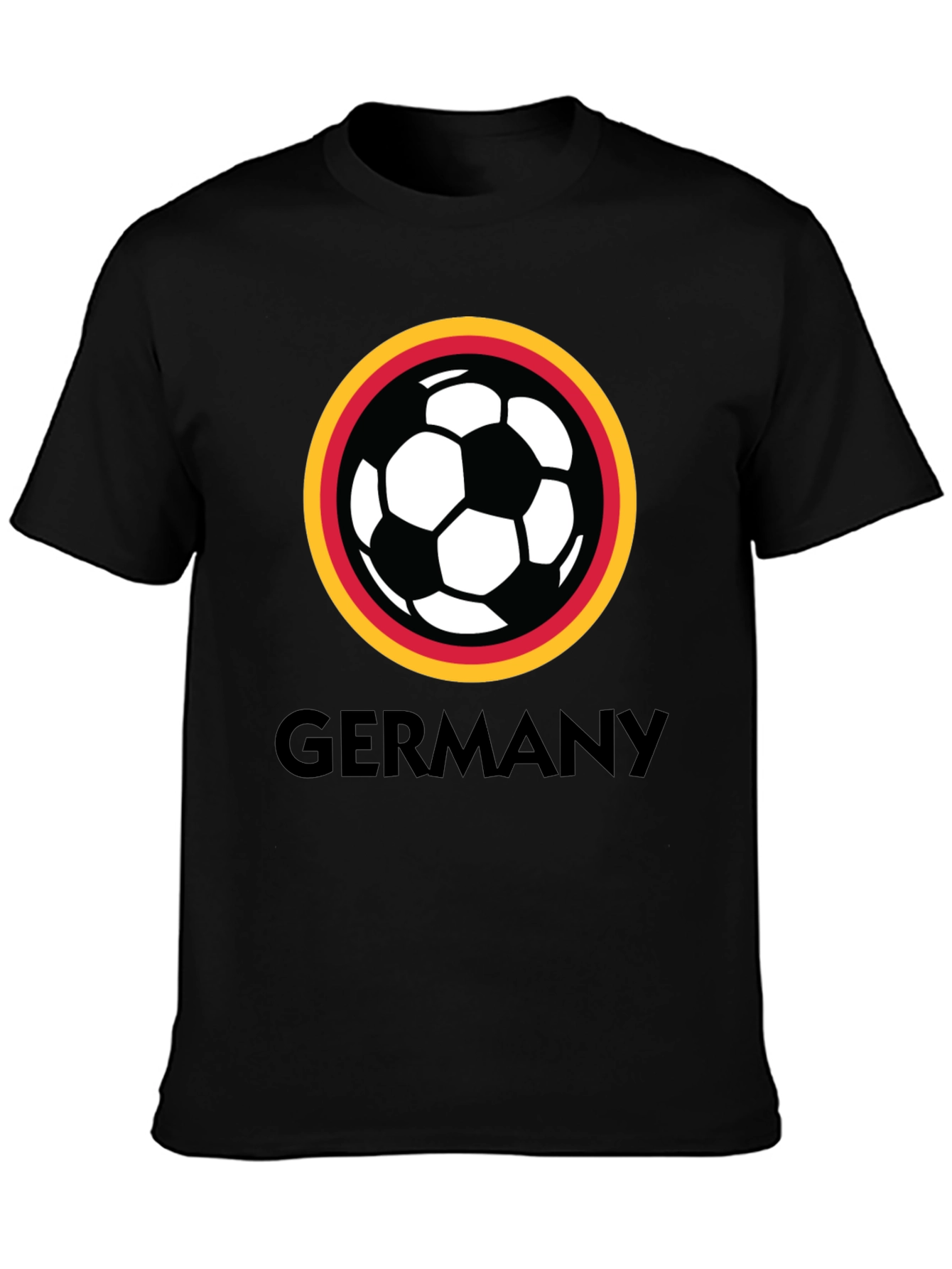 Germany Soccer Fan T-Shirt - Black