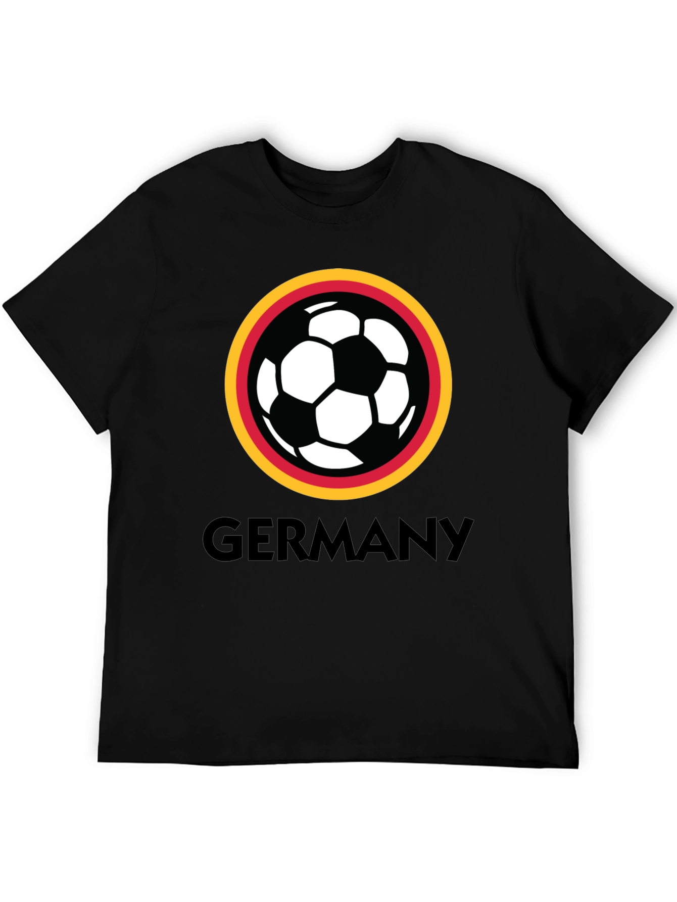 Germany Soccer Fan T-Shirt - Black
