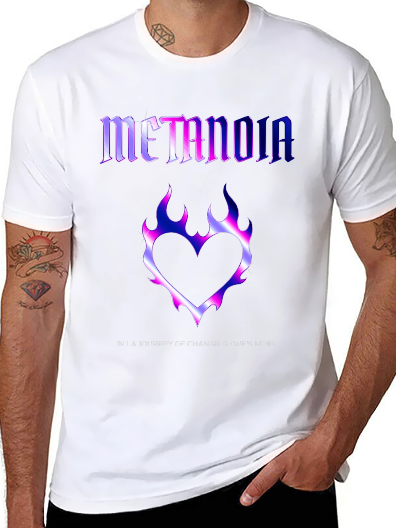 Metanoia Graphic T-Shirt - Change Your Mind