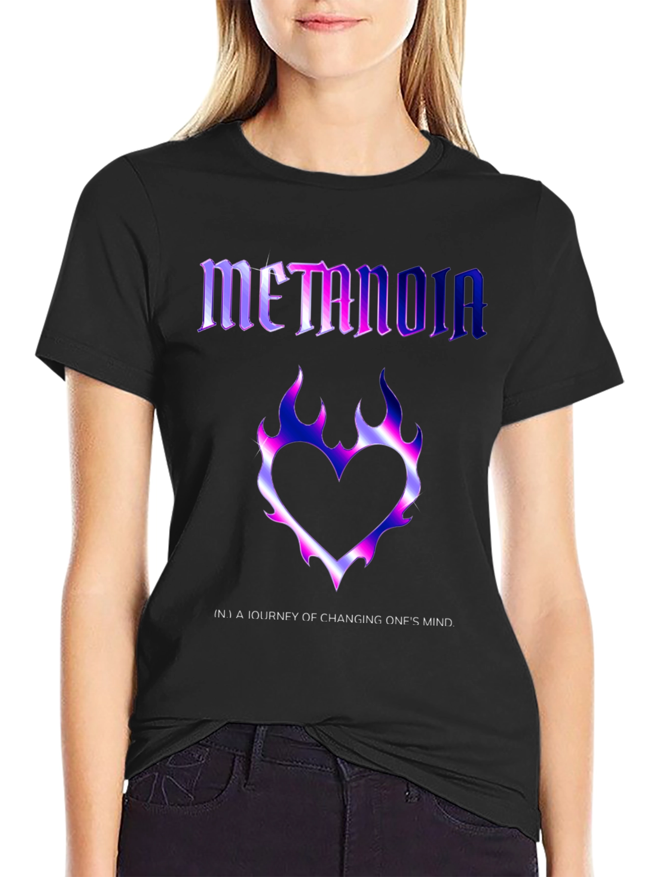 Metanoia Graphic T-Shirt - Change Your Mind