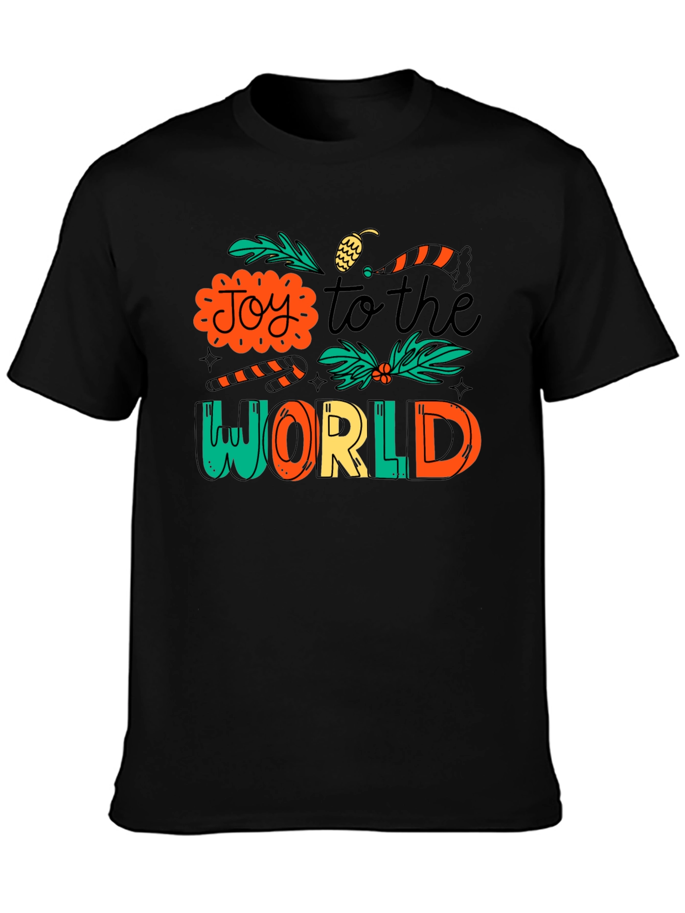 Joy to the World Christmas Graphic Tee