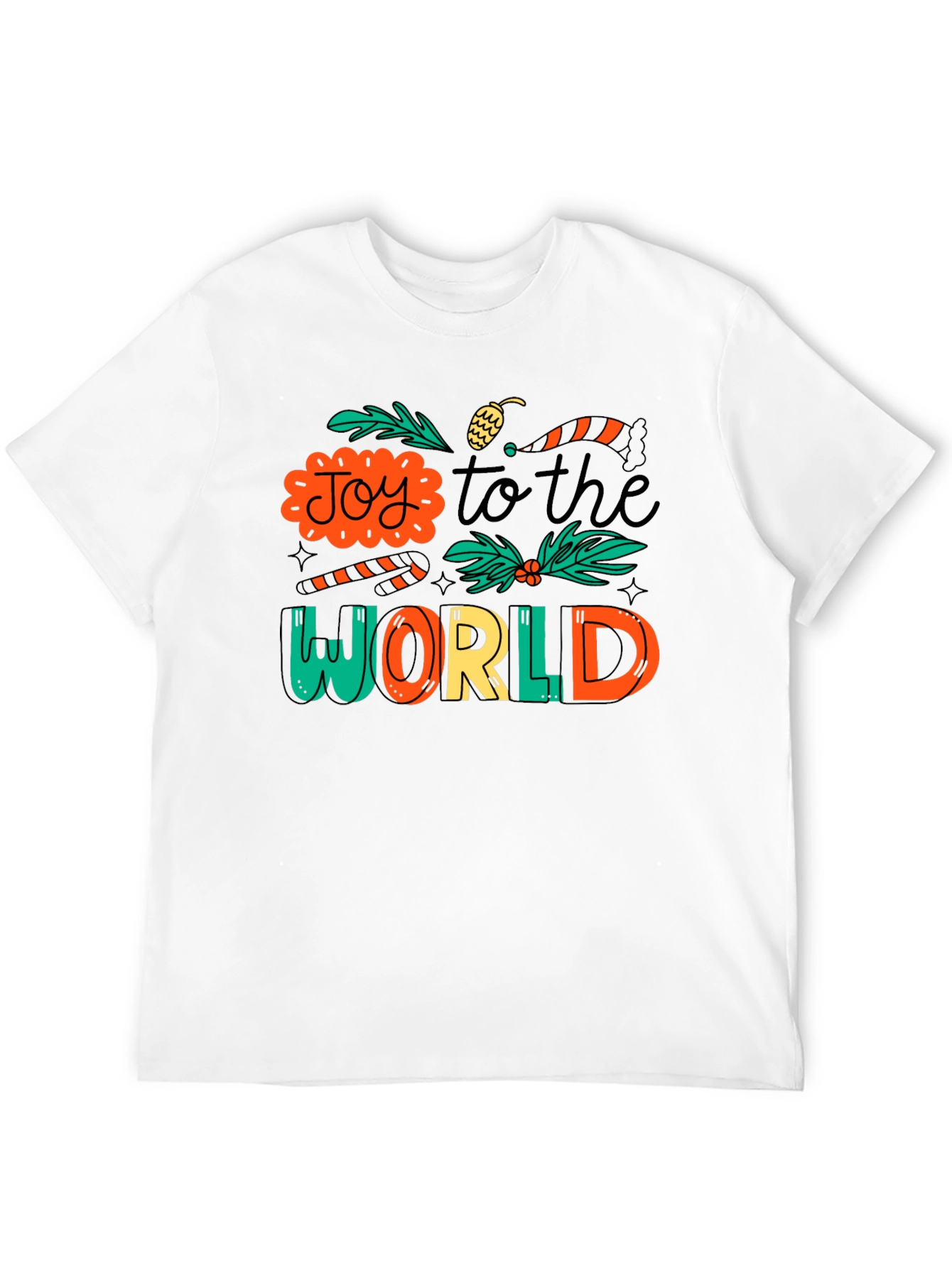 Joy to the World Christmas Graphic Tee