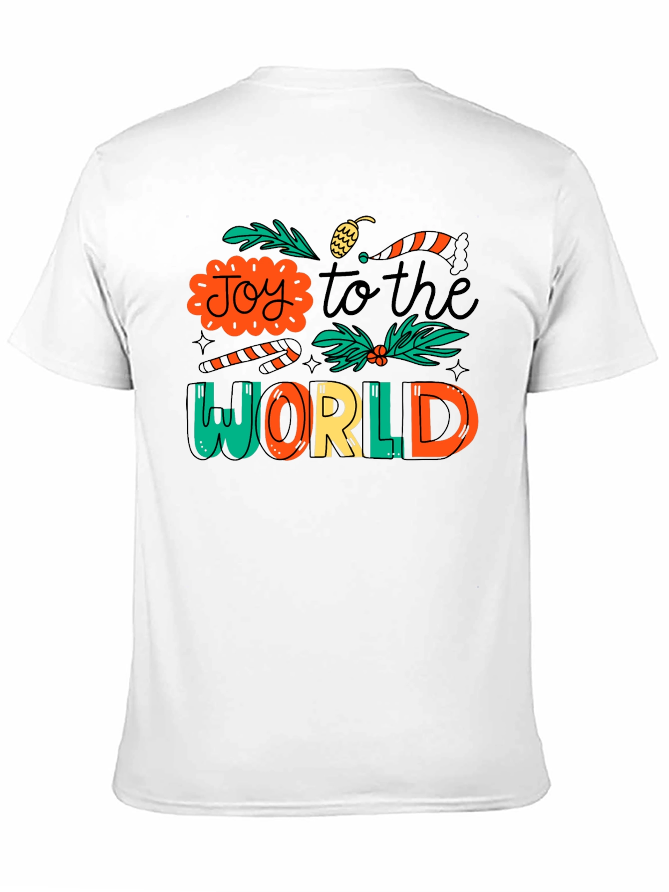 Joy to the World Christmas Graphic Tee