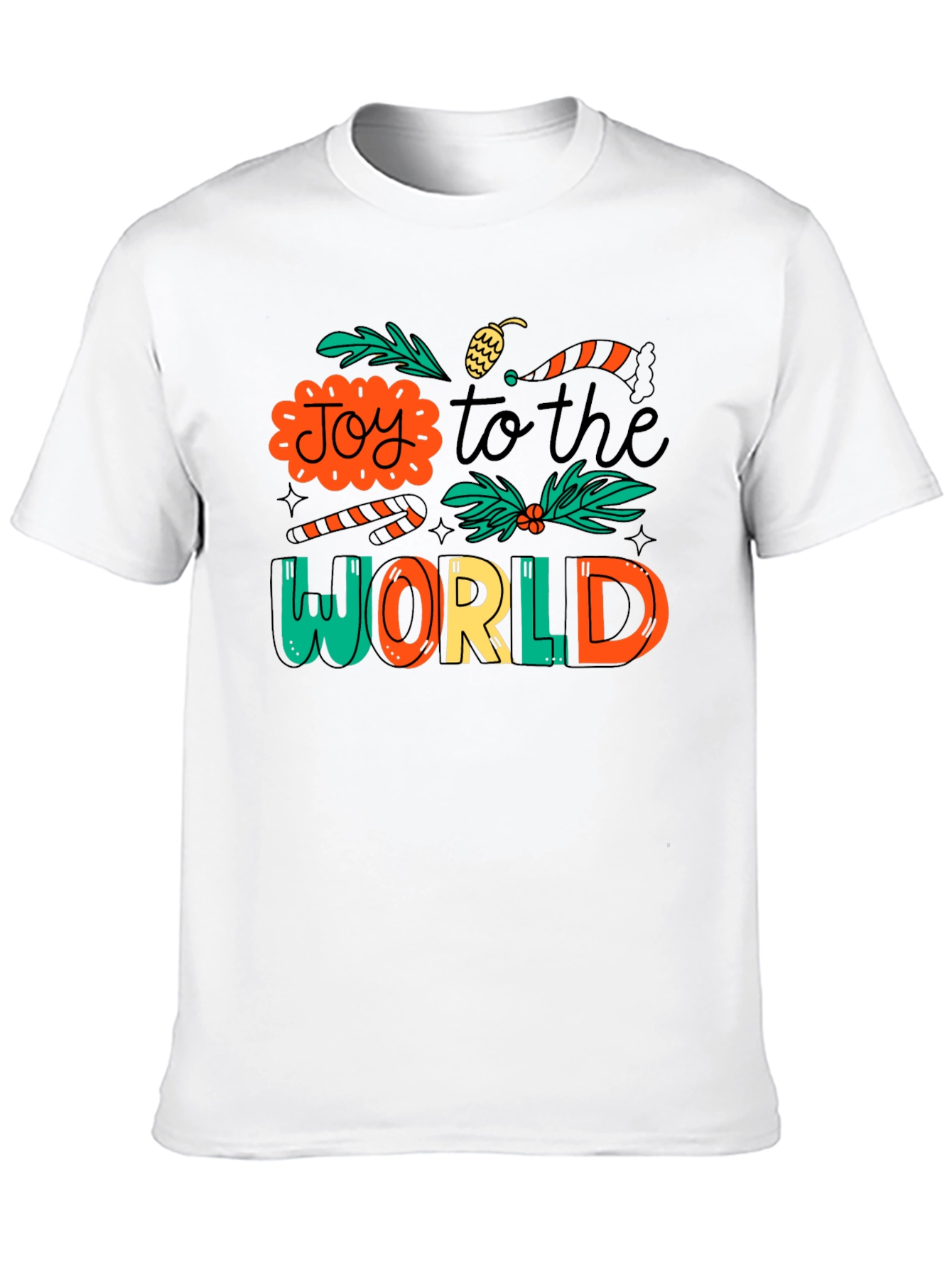 Joy to the World Christmas Graphic Tee
