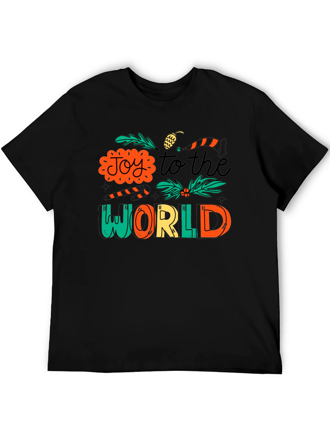 Joy to the World Christmas Graphic Tee