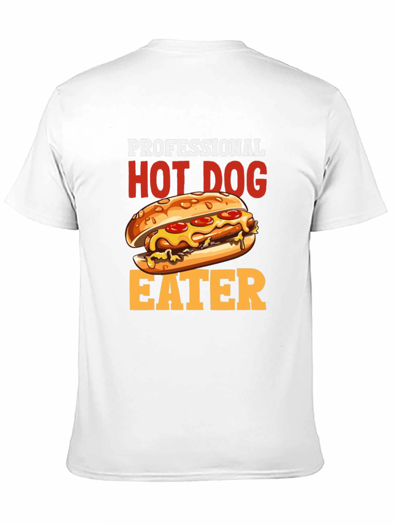 Professional Hot Dog Eater T-Shirt - Funny Foodie Tee