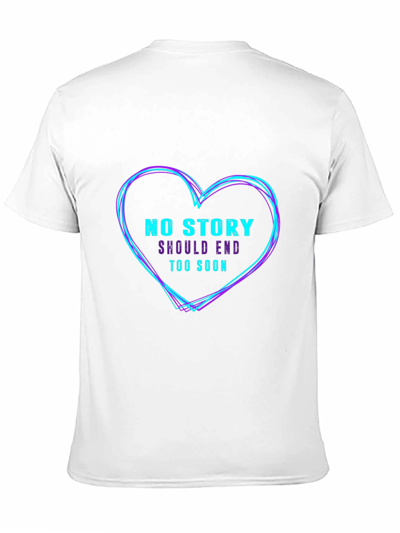 Heart Graphic Black T-Shirt