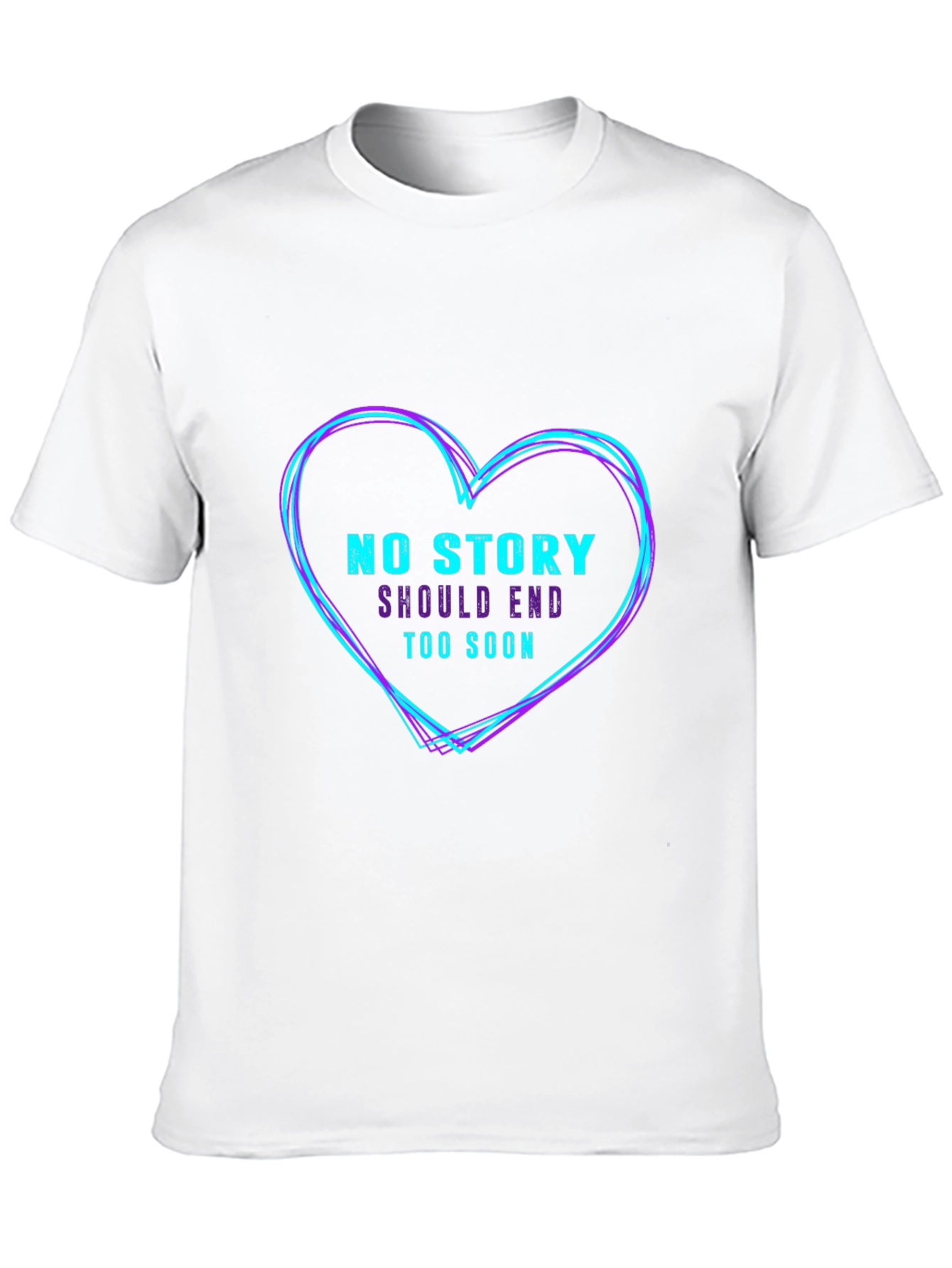 Heart Graphic Black T-Shirt