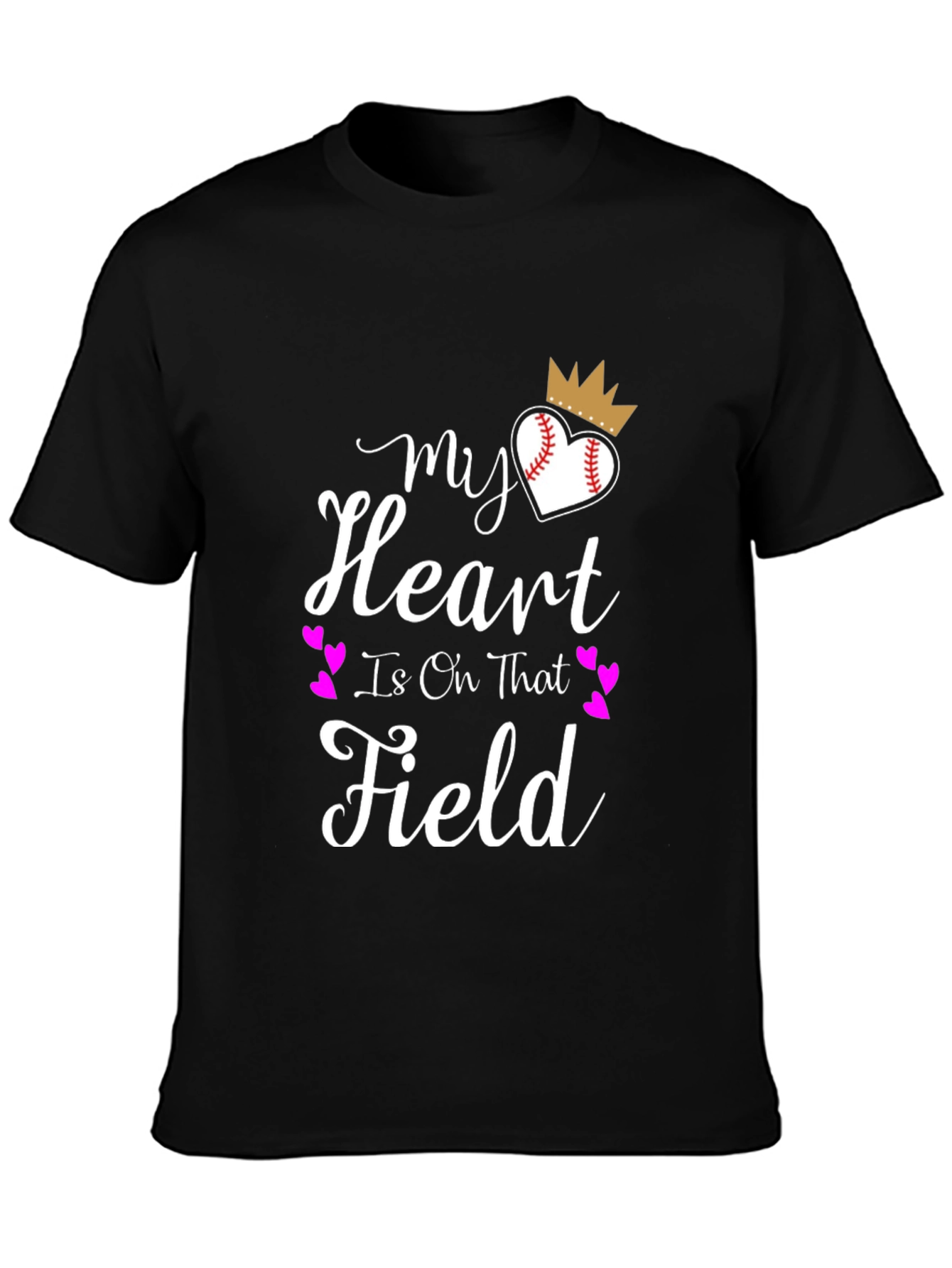 My Heart Is On That Field Graphic Tee