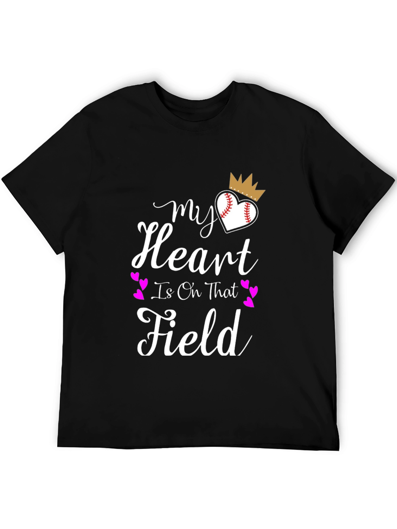 My Heart Is On That Field Graphic Tee