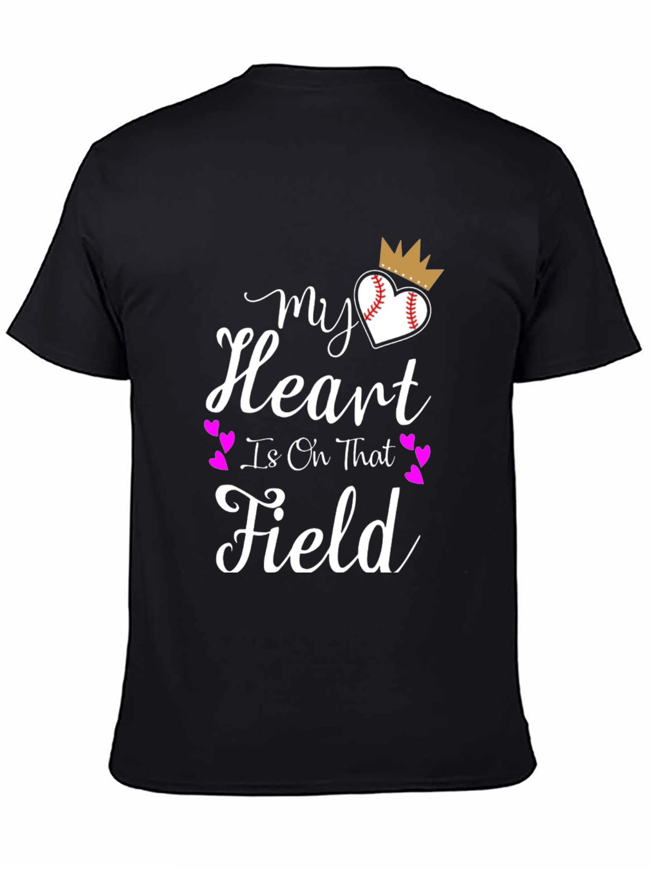 My Heart Is On That Field Graphic Tee