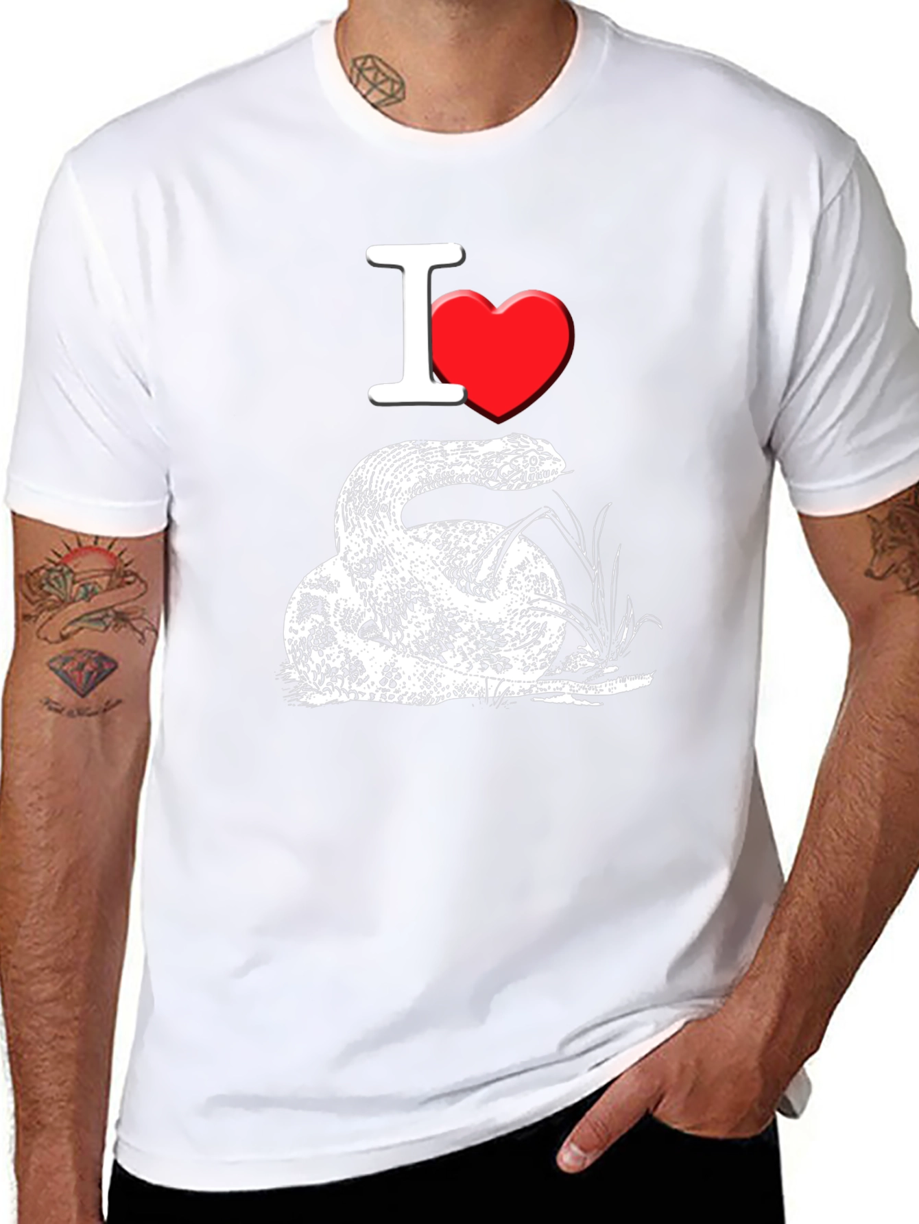 I Heart Rattlesnakes T-Shirt