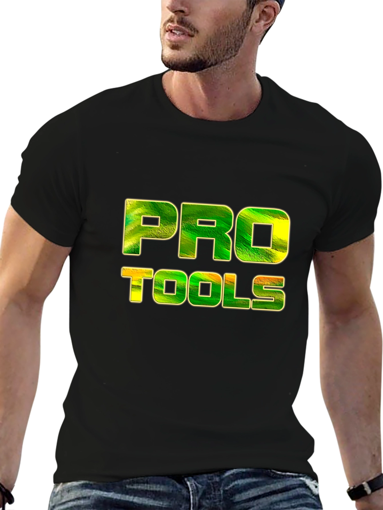 Pro Tools Graphic Tee - Stylish Black T-Shirt